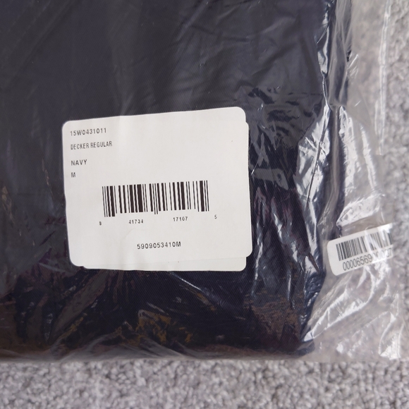 BLDWN Decker Regular Fit Water Repellent Jacket Very Dark Navy - Picture 10 of 14